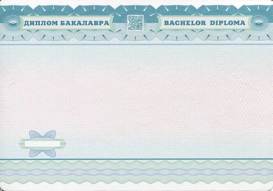 Украинский Диплом Бакалавра в Северске 2014-2025 обратная сторона